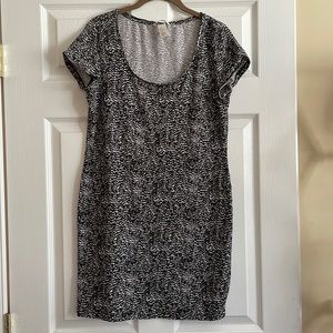 H&M Black & White Dress